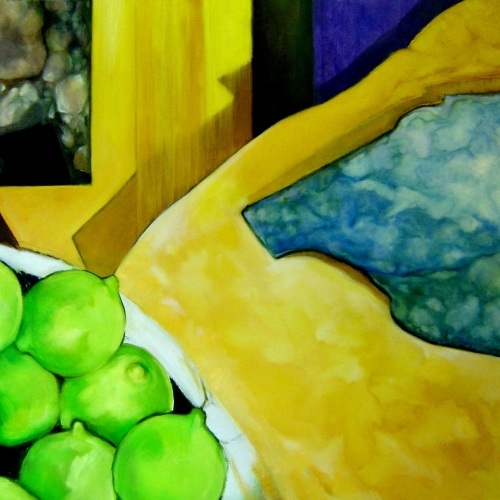 Lemons  Oil-Canvas 40 x 30 inch 2005